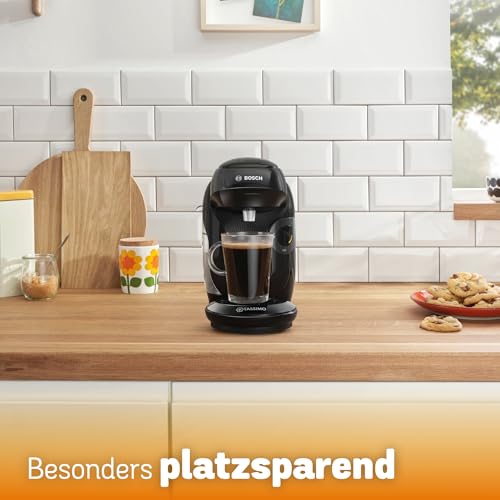 Tassimo Style TAS1102 – Kapselmaschine, über 70 Getränke, INTELLIBREW™, 1400W, Schwarz - CremaKafe Edition