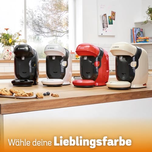 Tassimo Style TAS1103 – Kapselmaschine, über 70 Getränke, INTELLIBREW™, 1400W, Rot - CremaKafe Edition