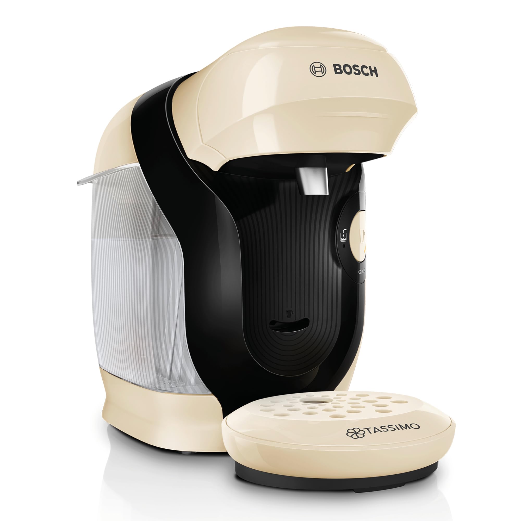 Tassimo Style TAS1107 – Kapselmaschine, über 70 Getränke, INTELLIBREW™, 1400W, Creme - CremaKafe Edition