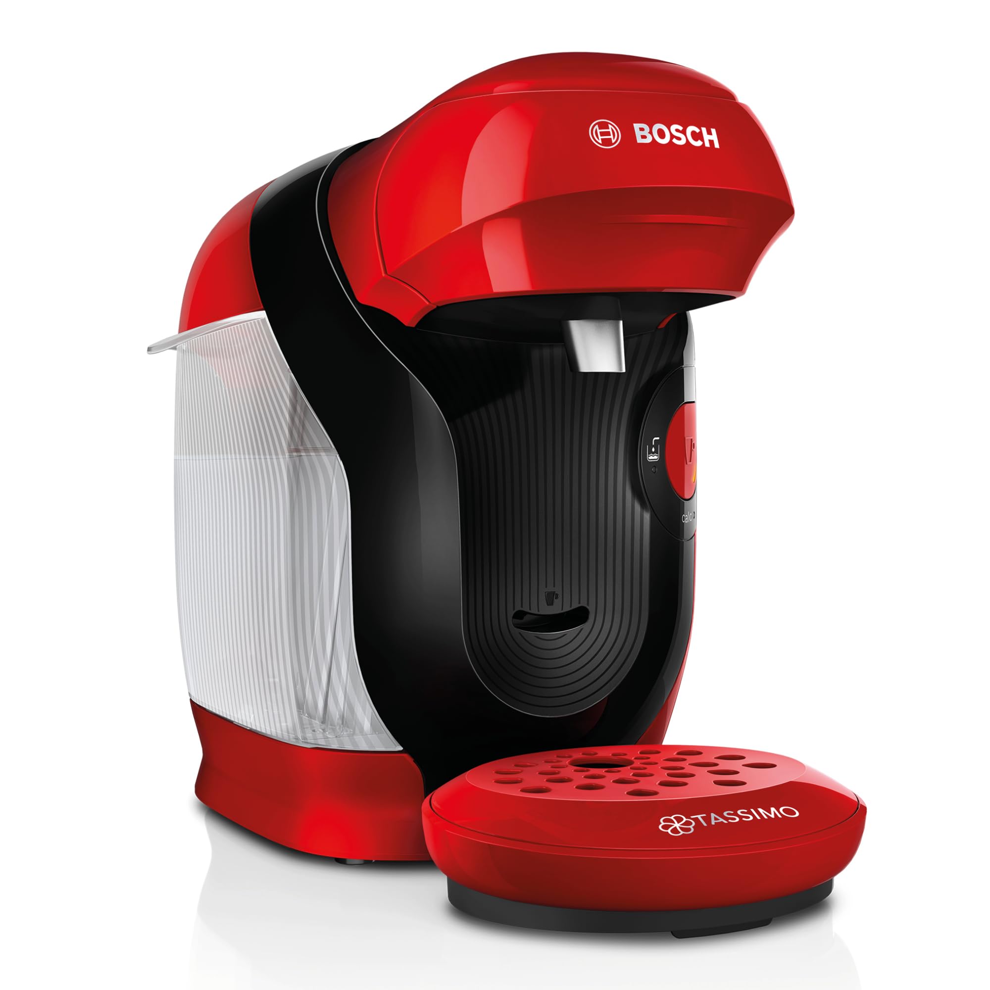 Tassimo Style TAS1103 – Kapselmaschine, über 70 Getränke, INTELLIBREW™, 1400W, Rot - CremaKafe Edition