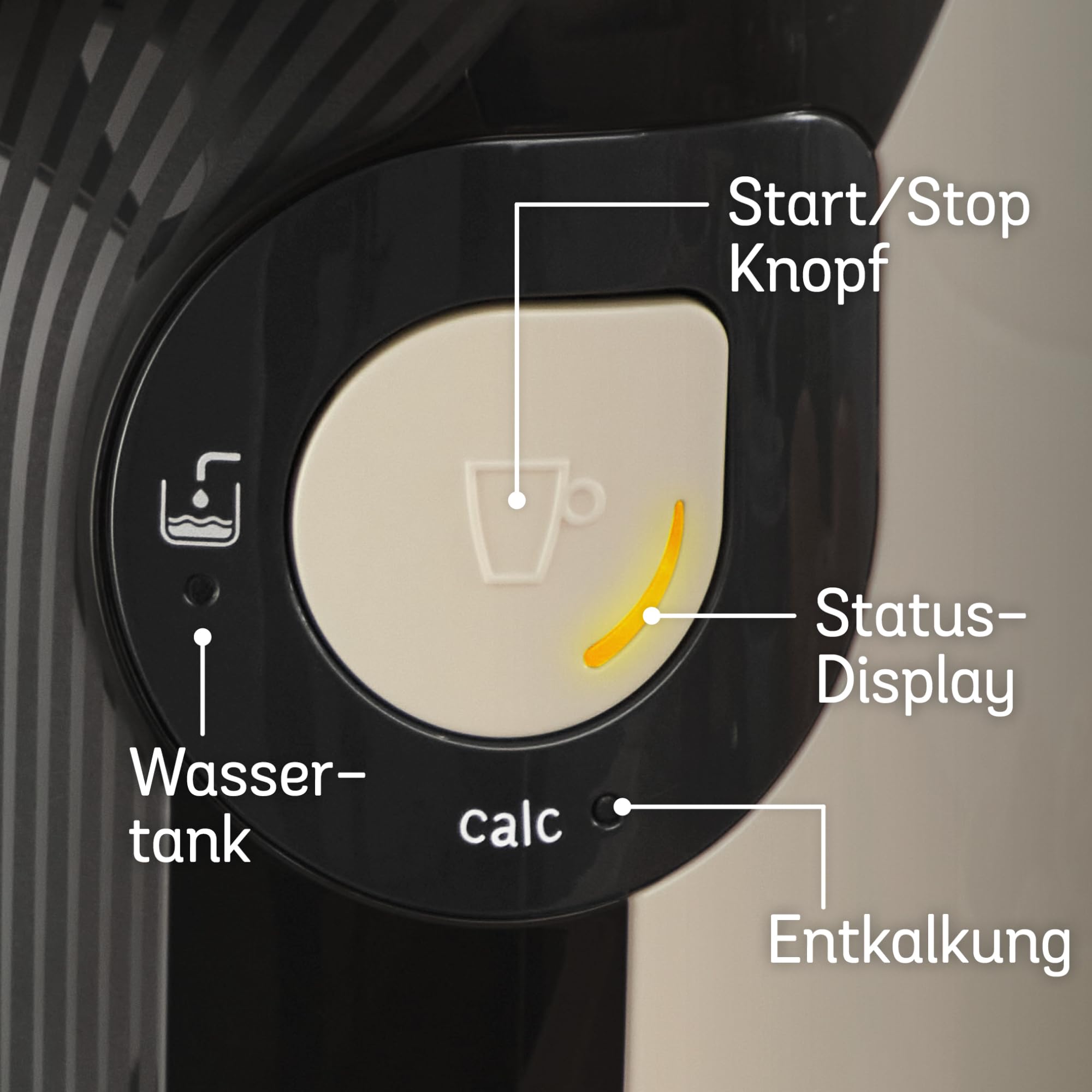 Tassimo Style TAS1107 – Kapselmaschine, über 70 Getränke, INTELLIBREW™, 1400W, Creme - CremaKafe Edition