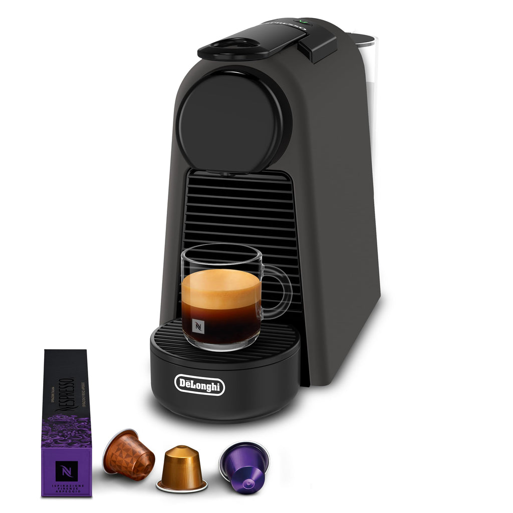 Essenza Mini EN85.BKMT – Kapselmaschine, 19 Bar, Mattschwarz - CremaKafe Edition