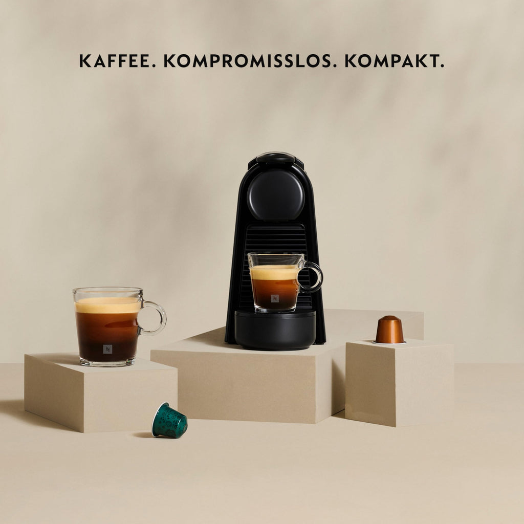 Essenza Mini EN85.B – Kapselmaschine, 19 Bar, Schwarz - CremaKafe Edition